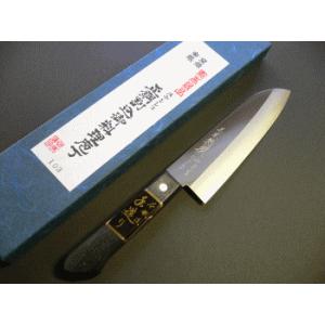 三徳包丁（ステンレスゴールド割込）　165mm「三木特撰」　TT103A