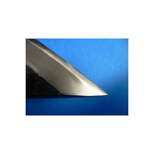 うなぎ裂き　鰻裂き　鰻包丁　うなぎ包丁　青鋼　正宗　36mm 2本セット　関西 鰻裂き包丁 青鋼 霞 水牛柄 8寸（240mm） | 刃物の老舗 本家かね惣