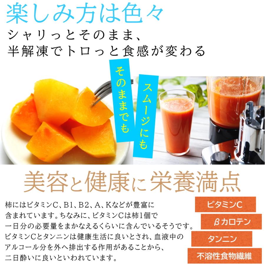 冷凍 庄内柿 1.7kg バラ詰め ご家庭用 完熟柿 柿シャーベット まるごと アイス フローズン フルーツ サイズ 玉数 おまかせ 無添加 国産 爆買 |  | 05
