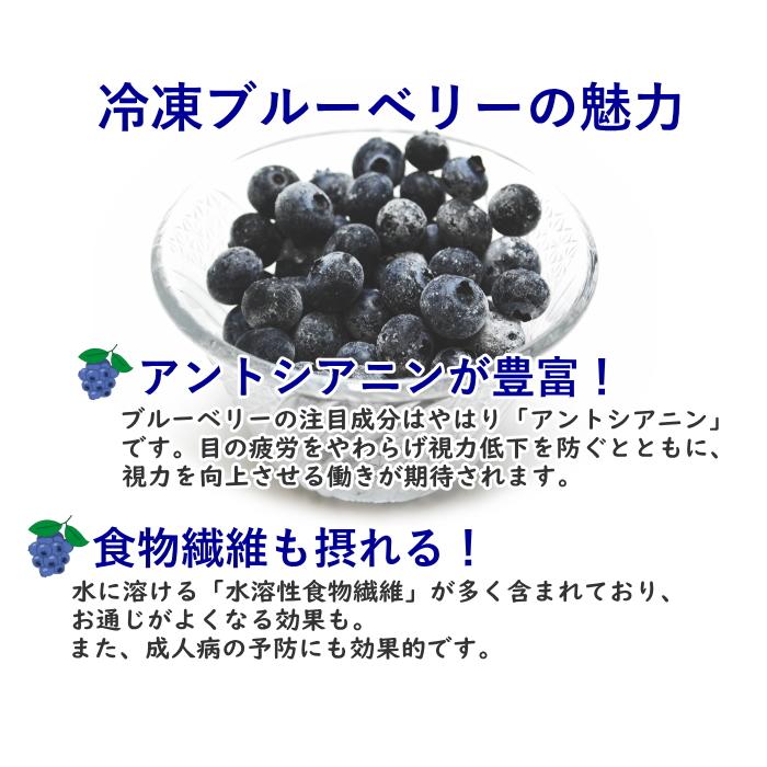 冷凍 ブルーベリー 約300g (100g×3個) ブルーベリー フルーツ 果物 指定日対応 送料無料 ベリー 母の日ギフト｜tokusanya｜04