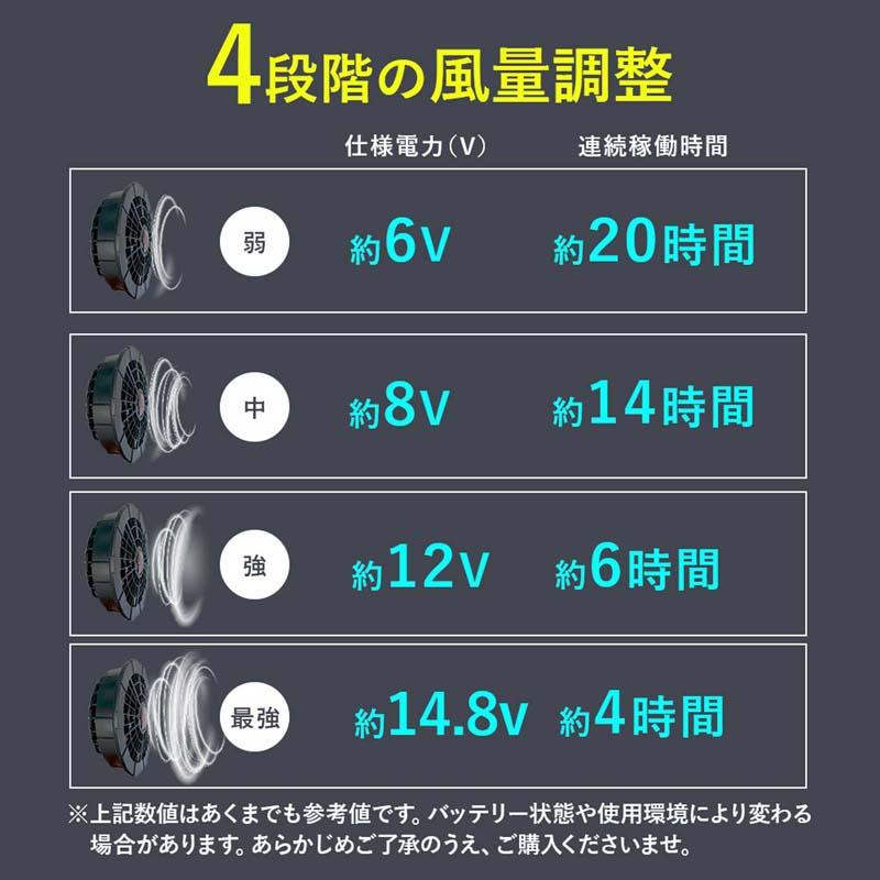 空調ベスト  空調水涼服 バッテリー ファンセット ファン付きベスト フルセット セット バッテリー付き 大きいサイズ 作業服 実用的 最強 作業着 2025 | ブランド登録なし | 11