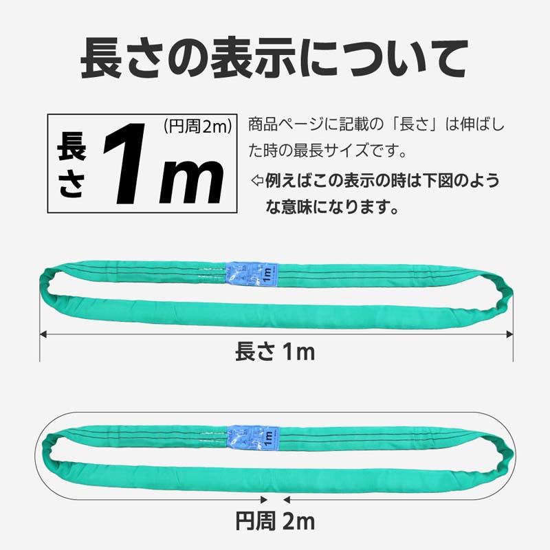 2本セット スリングベルト エンドレス 1m 2000kg 引っ越し 吊り 2本セット スリングベルト エンドレス 1m 2000kg 引っ越し 吊り