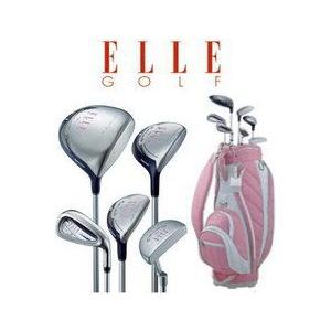 エル ゴルフ（ELLE GOLF）ハーフ7本セット　キャディバッグ付　ELDB7C｜tokusenya