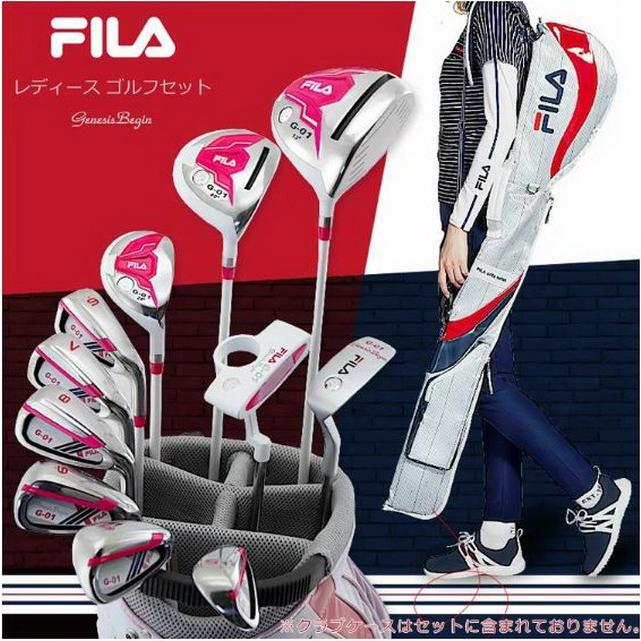 FILA GOLF GOLF/ フィラ ゴルフ レディースゴルフクラブ11本 FILA GOLF GOLF/ フィラ ゴルフ レディースゴルフクラブ11本