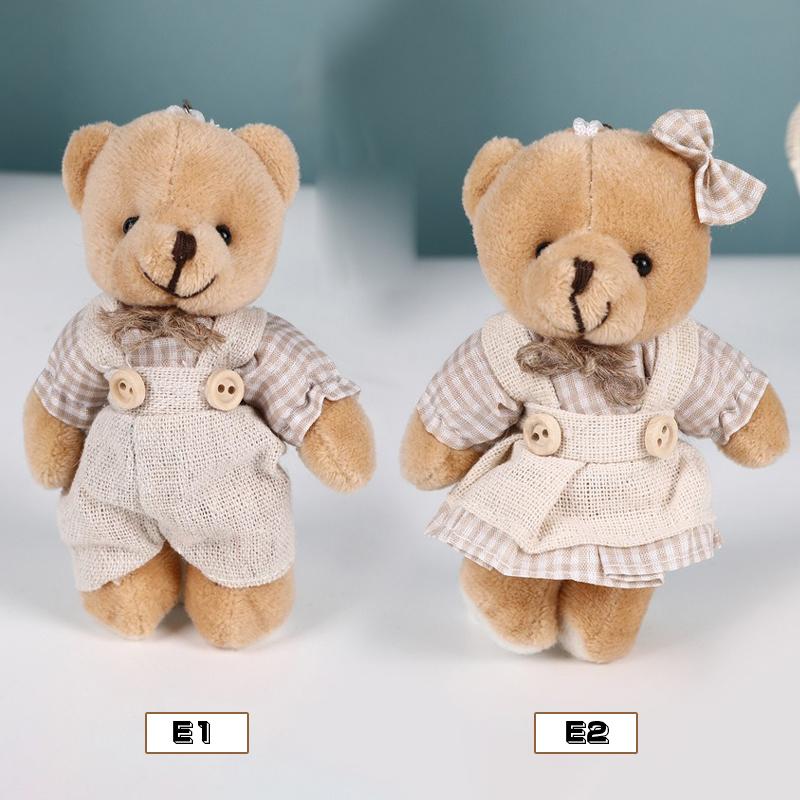 送料無料 キーホルダー ぬいぐるみ 2点入 クマ おもちゃ 可愛い 子供