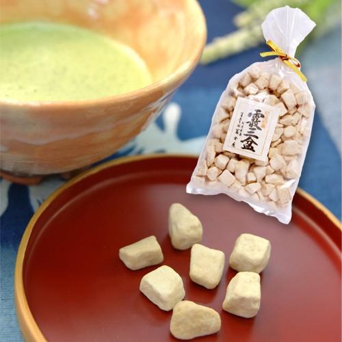 和三盆 霰三盆 100g袋詰め 冨士屋 干菓子 砂糖 お茶請け 徳島名産