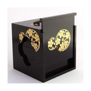 遊山箱 小 ②（ゆさんばこ） 復刻版 徳島 送料無料 遊山箱 (ゆさんばこ）黒色 徳島 弁当箱 - 徳島県物産センター