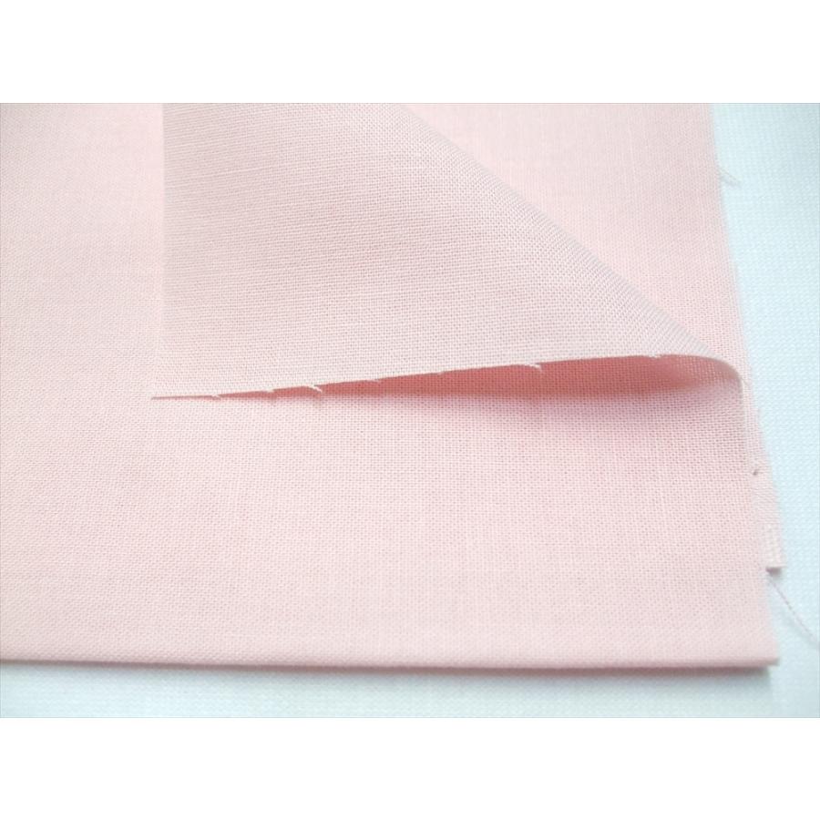 シーチングカットクロス 薄ピンク 無地 約35×50cm 綿100％ 1
