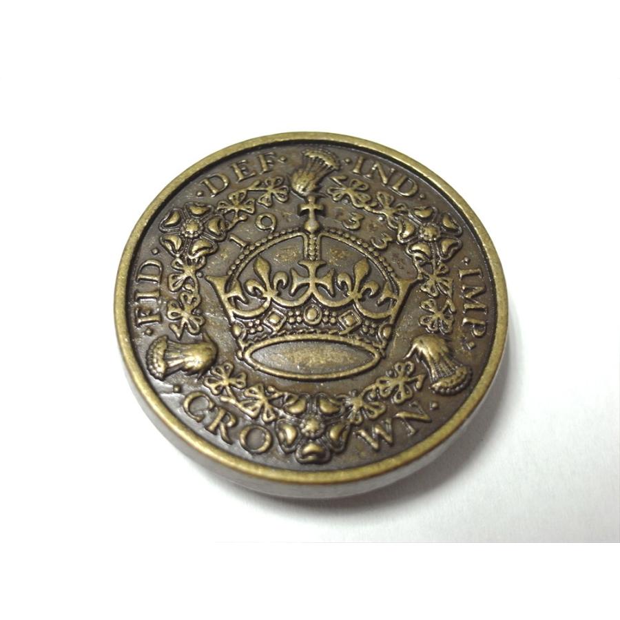 簡単取付け ネジ式飾りバネホック ヨーロッパの金貨モチーフ コイン アンティークゴールド 1個入 革小物などの留め具に最適 : 特殊素材問屋 - 通販  - Yahoo!ショッピング