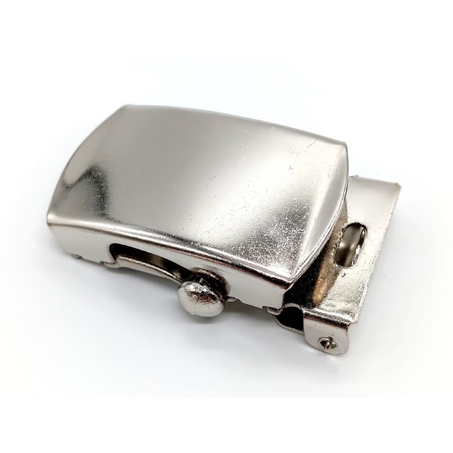 ローラーベルトバックル25mm幅用 シルバー 平ベルト用 ベルト金具の