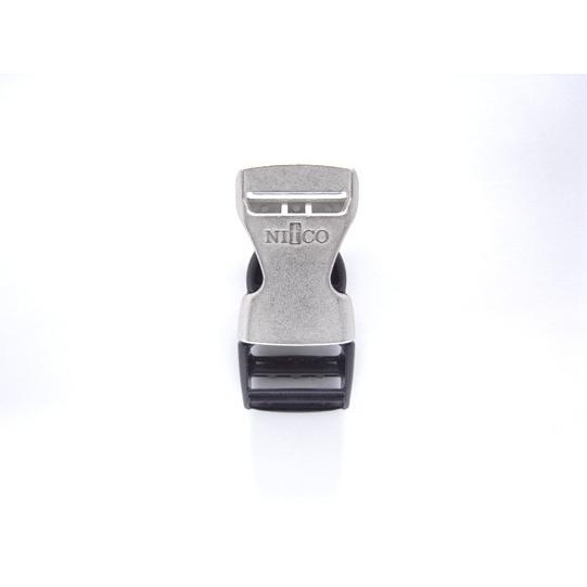 NIFCO ニフコ ZSR25ASL 金属 バックル マットシルバー 25mm巾用 ベルト