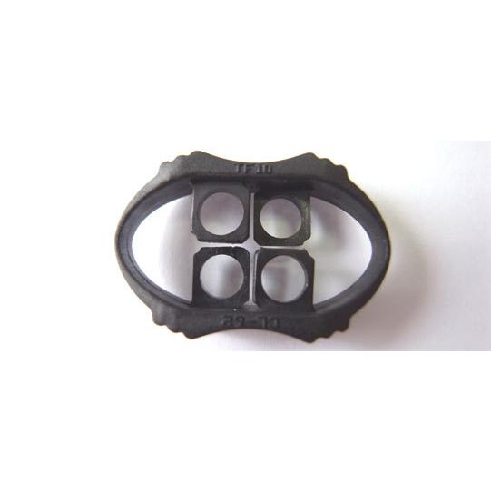 NIFCO ニフコ CL62 プラスチック コードストッパー 直径約4mm用 2つ穴