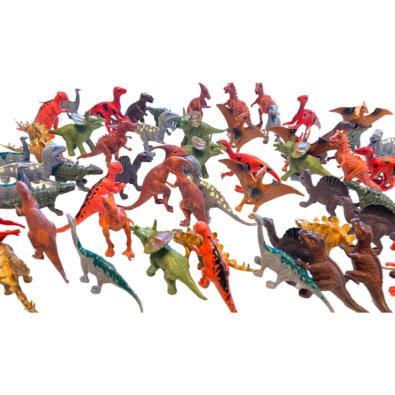 恐竜 おもちゃ　12種類 60体セット　ギフト プレゼント 誕生日 　男の子　女の子｜tokusurube｜05