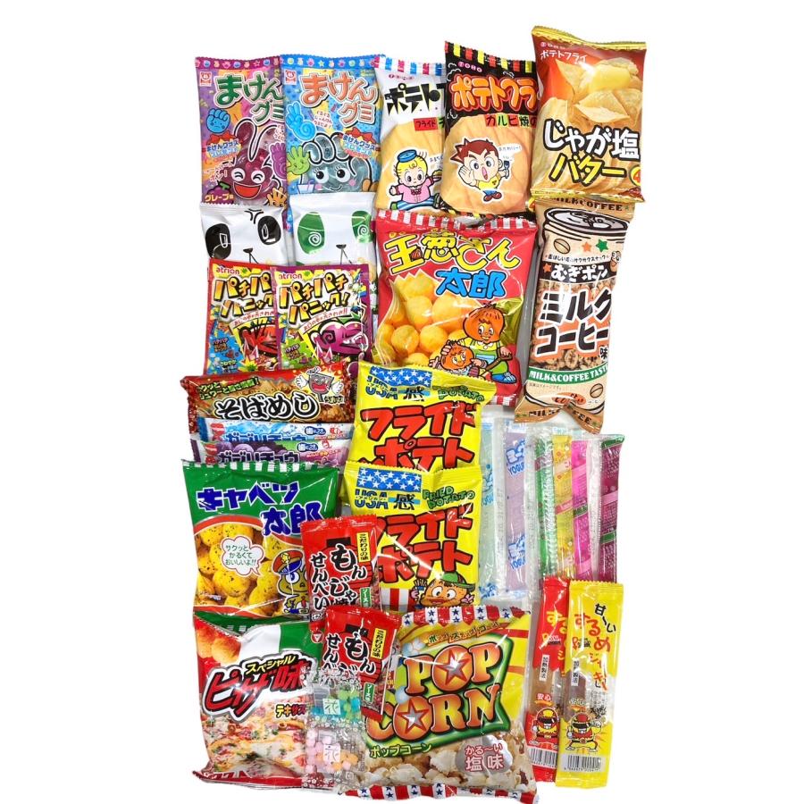 お菓子 詰め合わせ Jセット 100個入り パーティー プレゼント ギフト 子ども会 イベント 駄菓子 おやつ お花見 スナック菓子 まとめ買い 卒業 入学｜tokusurube｜06