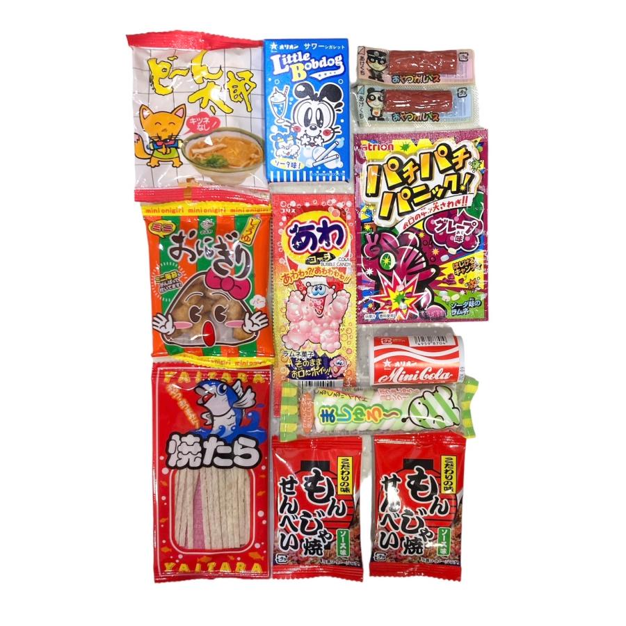 お菓子 詰め合わせ Bセット 33個入 プレゼント ギフト 子ども会 イベント 駄菓子 おやつ お花見 スナック菓子 まとめ買い 卒業 入学｜tokusurube｜03