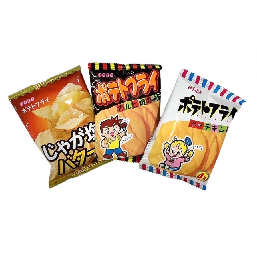 東豊製菓 箱売り ポテトフライ 3種 各4枚×20袋入 じゃが塩 東豊製菓 箱売り ポテトフライ 3種 各4枚×20袋入 じゃが塩