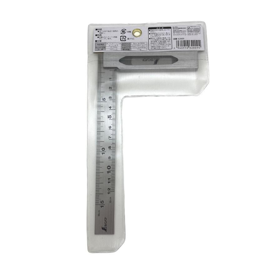 シンワ 測定 完全 スコヤ 15cm 62009 曲尺 定規 工具 ケガキ 建築