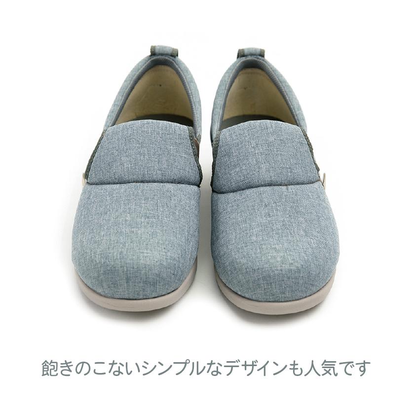 あゆみシューズ公式 ゆったり簡単スリップオン 5E 片方販売 左足のみ