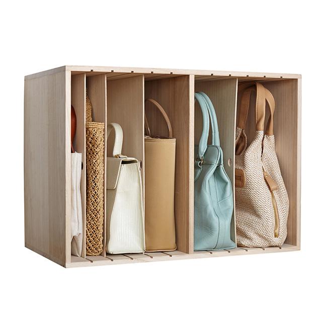 カバン収納 幅60cm 送料無料 バッグ かばん 収納 棚 天然木