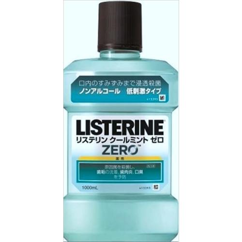 薬用リステリン　クールミントゼロ　１０００ＭＬ×6点セット｜tokutis