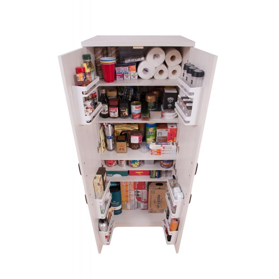 Late ラテシリーズ 食品収納キッチンストッカー 幅60 奥行45 ホワイト色 Kt26 038wh Tokutis 通販 Yahoo ショッピング
