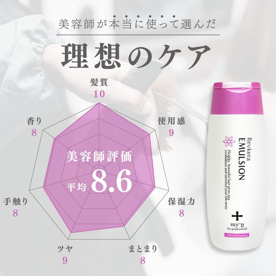 my+p ミープリヴケラエマルジョン ヘアミルク エマルジョン サロン専売