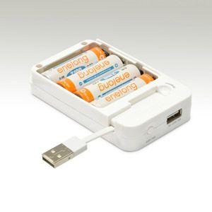 JTT 日本トラストテクノロジー My Charger USB Pro＋電池4本セット MCUSBPRO-P4｜tokutokutokiwa｜02