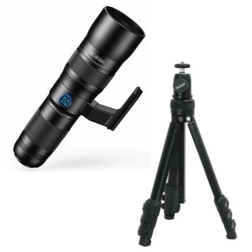 APEXEL スマートフォン用望遠レンズ APL-T20-60X 20から60倍光学ズーム