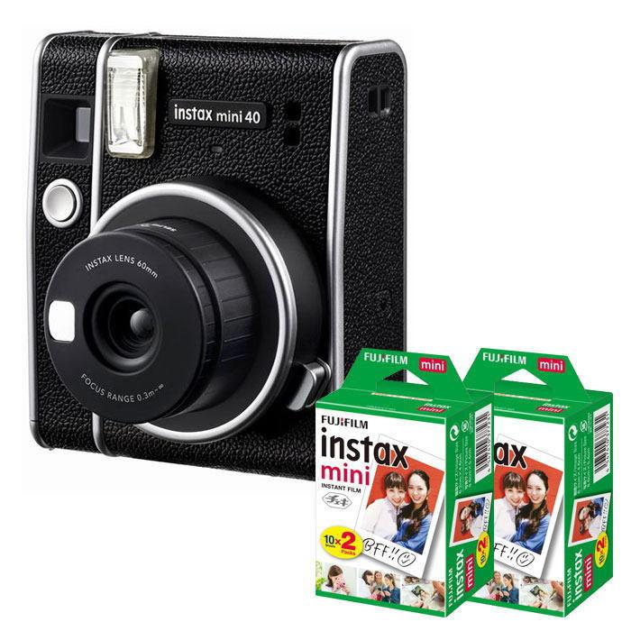 【フィルム40枚セット】富士フィルム チェキカメラ instax mini40+フィルム40枚付き :49341-73833-2:トキワカメラYahoo!店 - 通販 - Yahoo!ショッピング 【フィルム40枚セット】富士フィルム チェキカメラ instax mini40+フィルム40枚付き :49341-73833-2:トキワカメラYahoo!店 - 通販 - Yahoo!ショッピング