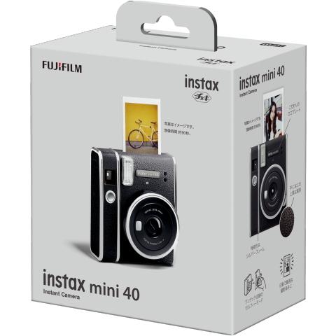 【フィルム40枚セット】富士フィルム　チェキカメラ　instax mini40+フィルム40枚付き｜tokutokutokiwa｜07