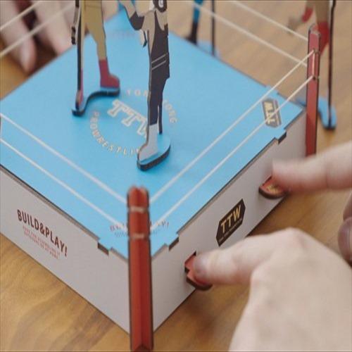 セトクラフト トントンレスリング W24-0052 作って遊べる セトクラフト トントンレスリング W24-0052 作って遊べる