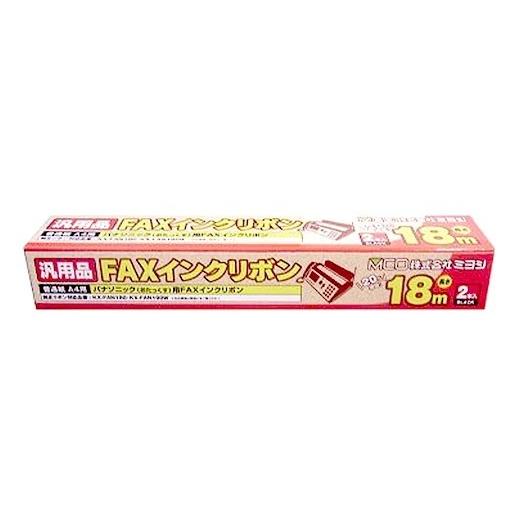 コードレス電話FAX子機1台インクリボン2 本付 Amazon.co.jp: パナソニック おたっくす デジタルコードレスFAX 子機1