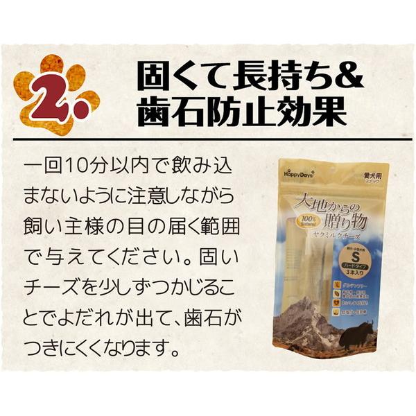 大地からの贈り物 ヤクチーズＭ １本入り｜tokutokutokiwa｜04