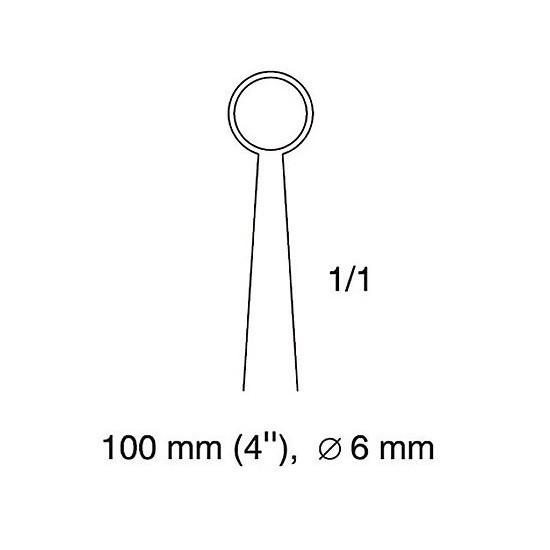 YDM　マイクロピンセット φ6mm　DB-24S2　4963931833542｜tokutokutokiwa｜02