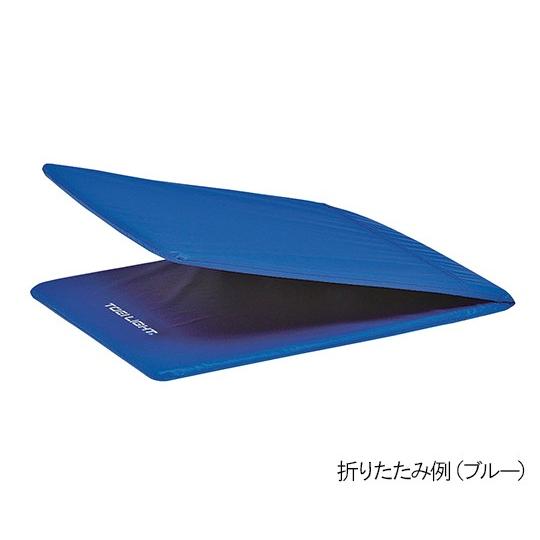エクササイズマット 二つ折りタイプ 600×1800mm ブルー　H-7473B　4518891261364｜tokutokutokiwa｜02