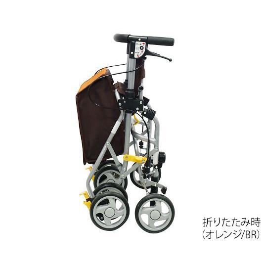 歩行車　シンフォニーＳＰスリム　花柄紺　4945528179219_1