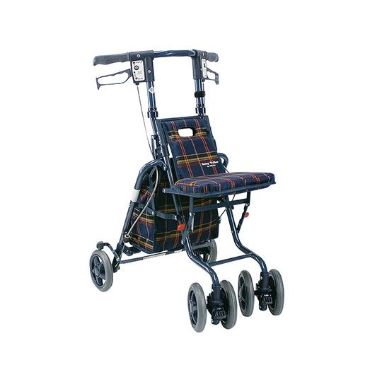 シルバーカー　サニーウォーカーＳＰ　格子ＮＢ（小）　4945528232068