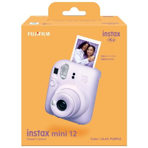 3点セットA)富士フイルム インスタントカメラ チェキ instax mini 12 