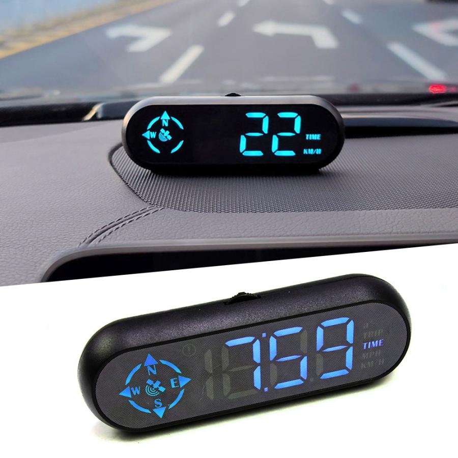 GPS式 HUD ヘッドアップディスプレイ G9 車載速度計 スピードメーター
