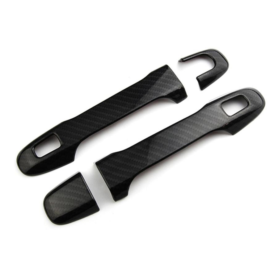 C Hr Chr Zyx10 Ngx50 ドアハンドルカバー ドアノブカバー ガーニッシュ サイド カーボン調 4枚セット Tokutoyo トクトヨ C 66shopping 通販 Yahoo ショッピング