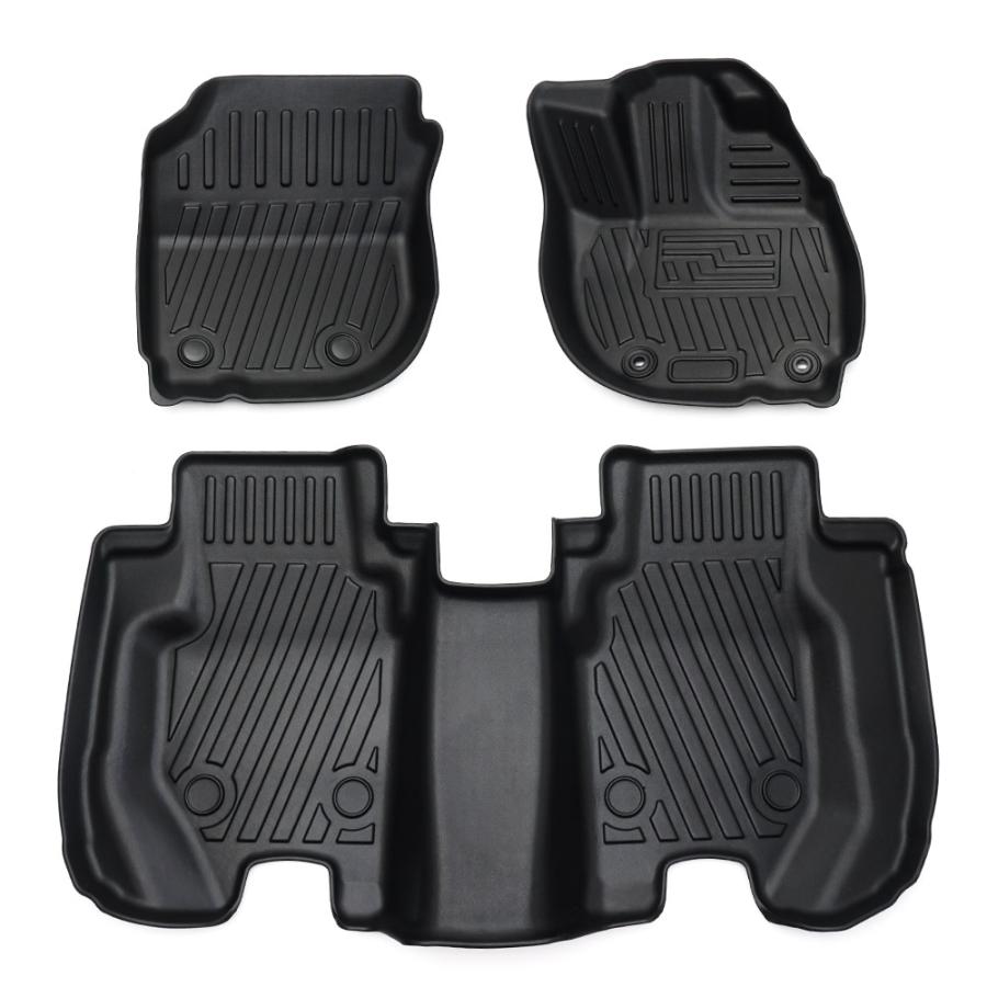 フィット ホンダ GK3~GK6 GP5~6型 AT車専用 3Dフロアマット 立体