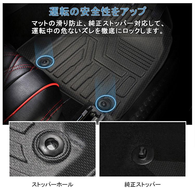 N-BOX 専用設計 ホンダ JF3 JF4 3Dフロアマット 立体カーマット 防水