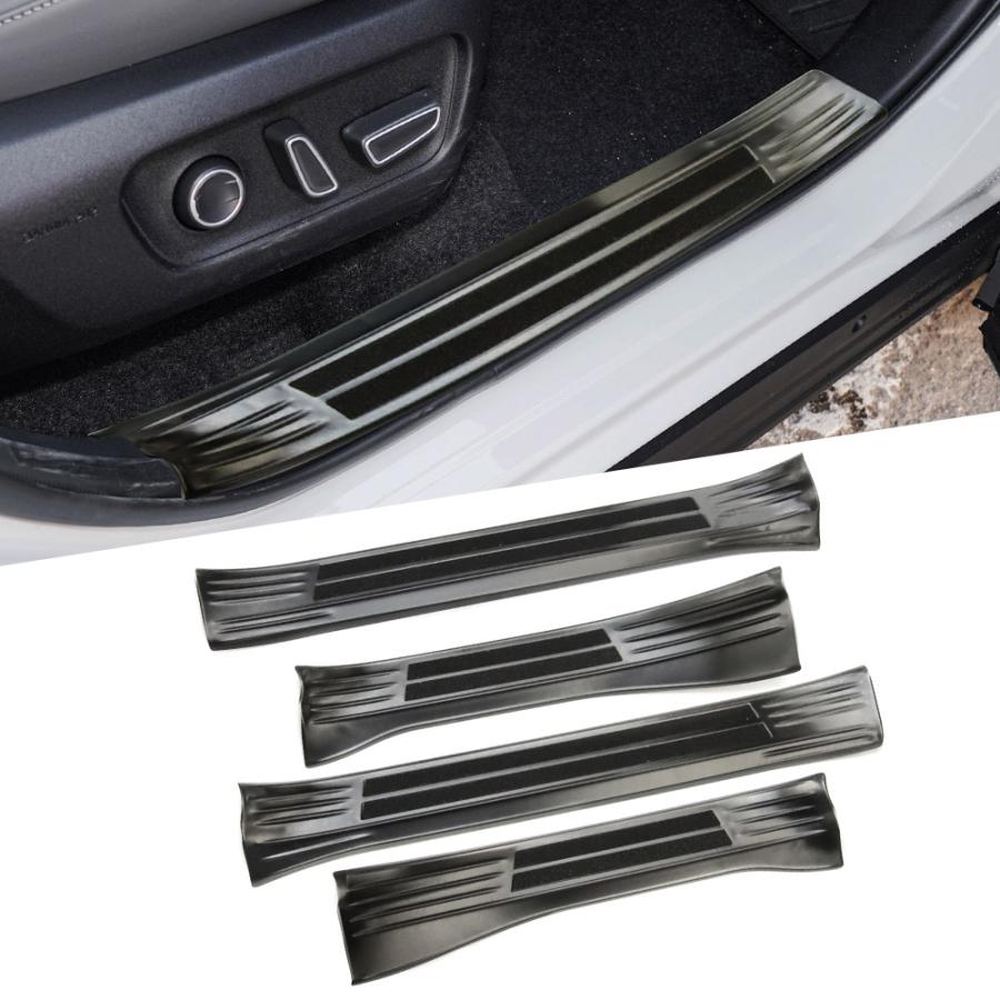 RAV4 新型RAV4 60系 SUS304ステンレス サイドステップスカッフプレート 