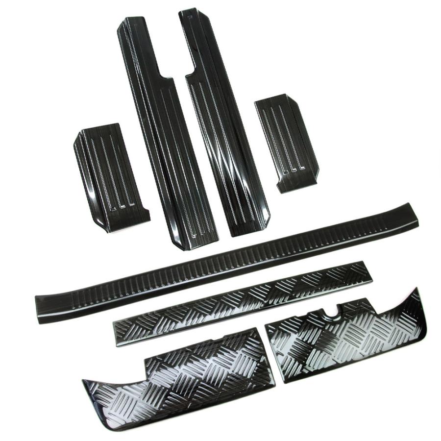 ジムニー ノマド JC74型 5ドア ドアステップガード+ラゲッジステップ