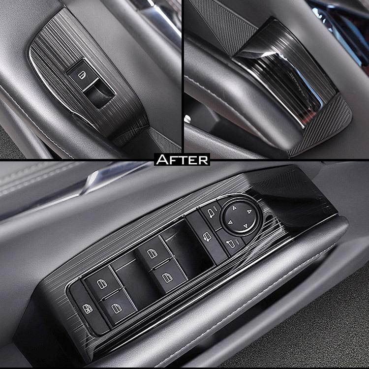 マツダ Cx 30 Dm系 マツダ3 アクセラ Bp系 ドア ウィンドウ スイッチ パネル カバー ステンレス ガーニッシュ 内装パーツ ブラック 7p Tokutoyo トクトヨ C0771yb 66shopping 通販 Yahoo ショッピング