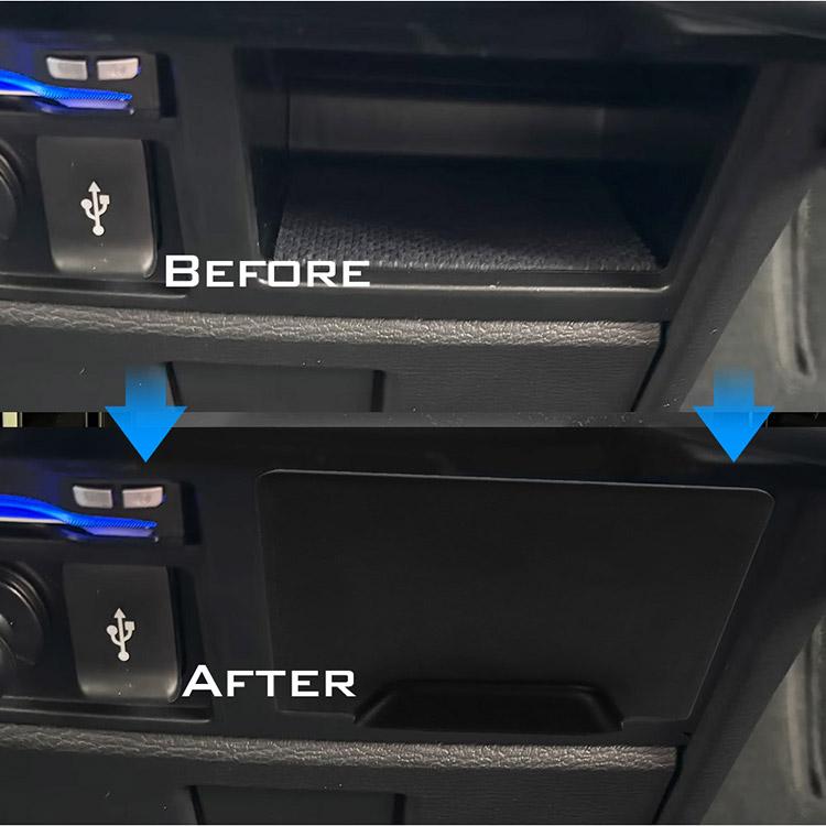 三菱（MITSUBISHI） 新型 デリカD5型 センターポケット 収納ボックス