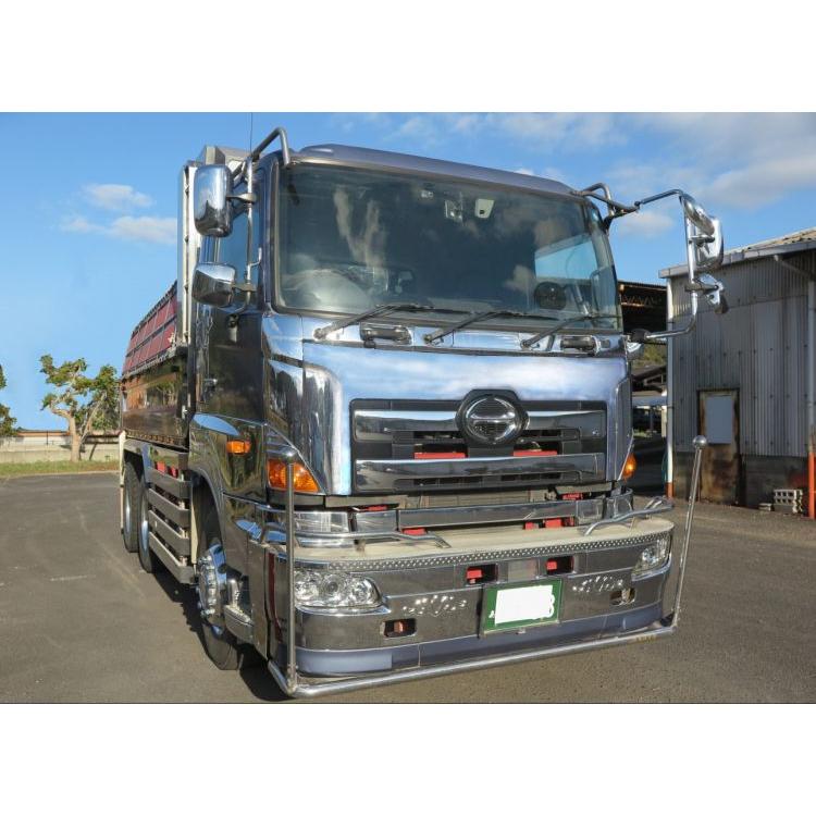 日野トラック グランドプロフィア メッキフロントパネル メッキ