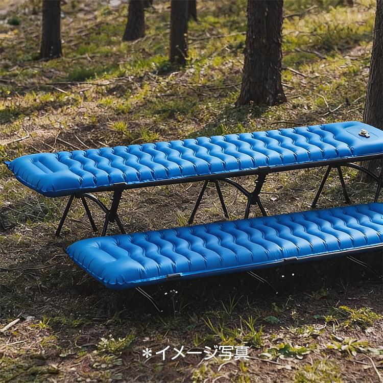 キャンプコット＋エアーマットセット アウトドアベッド 折りたたみ式 