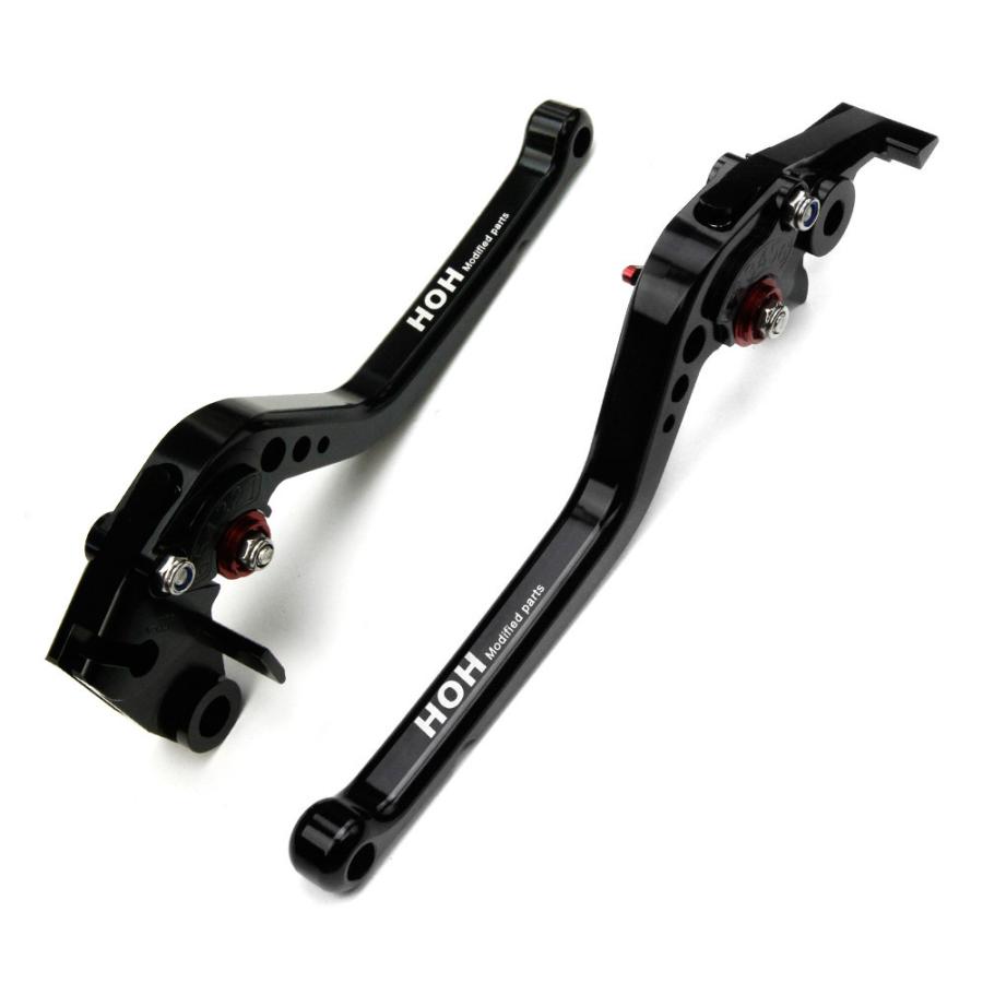 ブレーキamp クラッチ レバーセット 6段階 アルミ ビレットレバー 削り出し 黒 驚きの値段 アルミ