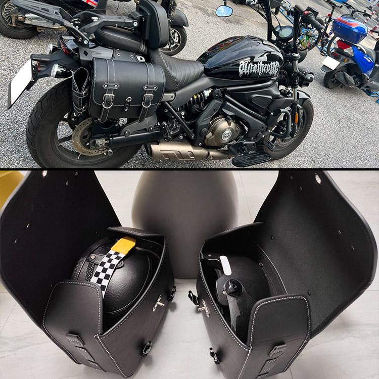 バイク用 サイドバッグ サドルバッグ 用サイドバッグサポート 大容量